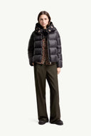 MONCLER FELIFULE SHORT HOODED DOWN JACKET BLACK