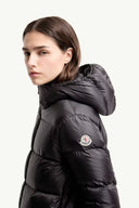 MONCLER FELIFULE SHORT HOODED DOWN JACKET BLACK