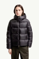 MONCLER FELIFULE SHORT HOODED DOWN JACKET BLACK
