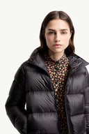 MONCLER FELIFULE SHORT HOODED DOWN JACKET BLACK