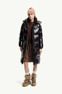 MONCLER HARFANG LONG DONW JACKET BLACK