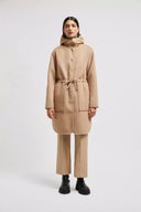 MONCLER BONREPOS LONG 3-IN-ONE DOWN JACKET CAMEL
