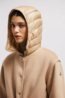 MONCLER BONREPOS LONG 3-IN-ONE DOWN JACKET CAMEL