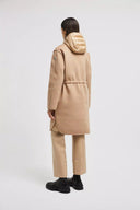 MONCLER BONREPOS LONG 3-IN-ONE DOWN JACKET CAMEL