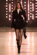 ISABEL MARANT FYMA STRIPED JACKET DARK BLUE