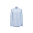 MONCLER OXFORD SHIRT LIGHT BLUE