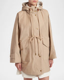 MONCLER BRUNNERA PARKA BEIGE