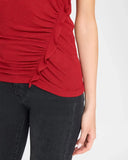 VERONICA BEARD BRIANA TOP RED