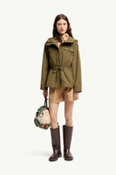 MONCLER SERIN HOODED PARKA KHAKI
