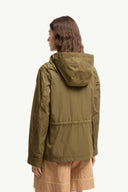 MONCLER SERIN HOODED PARKA KHAKI