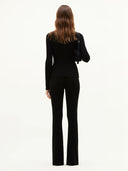 COURRÈGES REEDITION RIB KNIT BLACK