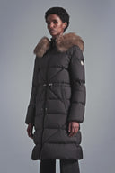 MONCLER BUSARD LONG DOWN JACKET BLACK