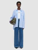 JOSEPH RANYA STRIPED SHIRT BLUE