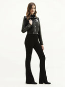 COURRÈGES REEDTION VINYL JACKET BLACK