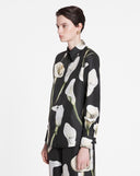 LANVIN CALLA SHIRT LILY PRINT