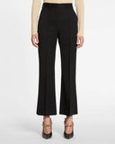 LANVIN CROPPED WOOL BOOTCUT BLACK