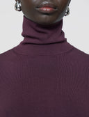JOSPEH TURTLENECK SILK MARASCHINO