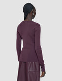 JOSEPH V-NECK PULL MARASCHINO