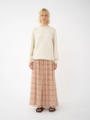 CHLOÉ GENEROUS CREW-NECK SWEATER ECRU