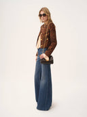 CHLOÉ HIGH RISE FLARE DENIM HAZY BLUE