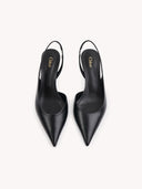 CHLOÉ MARCIE SLING BACK PUMP BLACK