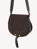 CHLOÉ MEDIUM MARCIE SADDLE BAG KOHL BROWN