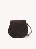 CHLOÉ MEDIUM MARCIE SADDLE BAG KOHL BROWN
