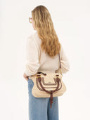CHLOÉ RAFFIA MARCIE BAG