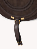 CHLOÉ MEDIUM MARCIE SADDLE BAG KOHL BROWN