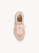 CHLOÉ NAMA SNEAKER POWDER BEIGE