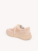 CHLOÉ NAMA SNEAKER POWDER BEIGE