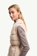 MONCLER BODY TEDDY ECRU