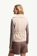 MONCLER BODY TEDDY ECRU