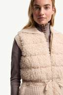 MONCLER BODY TEDDY ECRU