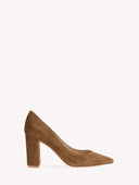 GIANVITO ROSSI PIPER PUMP 85 COGNAC