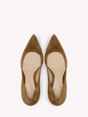 GIANVITO ROSSI PIPER PUMP 85 COGNAC
