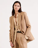 NILI LOTAN DIANE BLAZER CAMEL