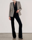 NILI LOTAN ARIELLE WIDE LEG TROUSER BLACK