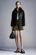MONCLER DALLES SHORT DOWN JACKET BLACK