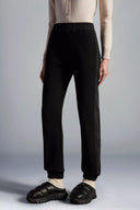MONCLER FLEECE TRACK PANTS BLACK