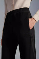 MONCLER FLEECE TRACK PANTS BLACK